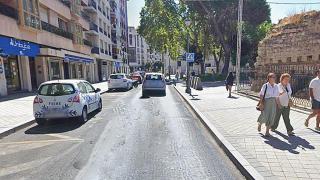 Zona afectada por el corte de luz.