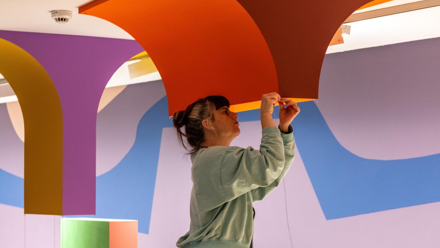 Andrea Canepa. Vista de la instalación. Foto: Juan García / IVAM