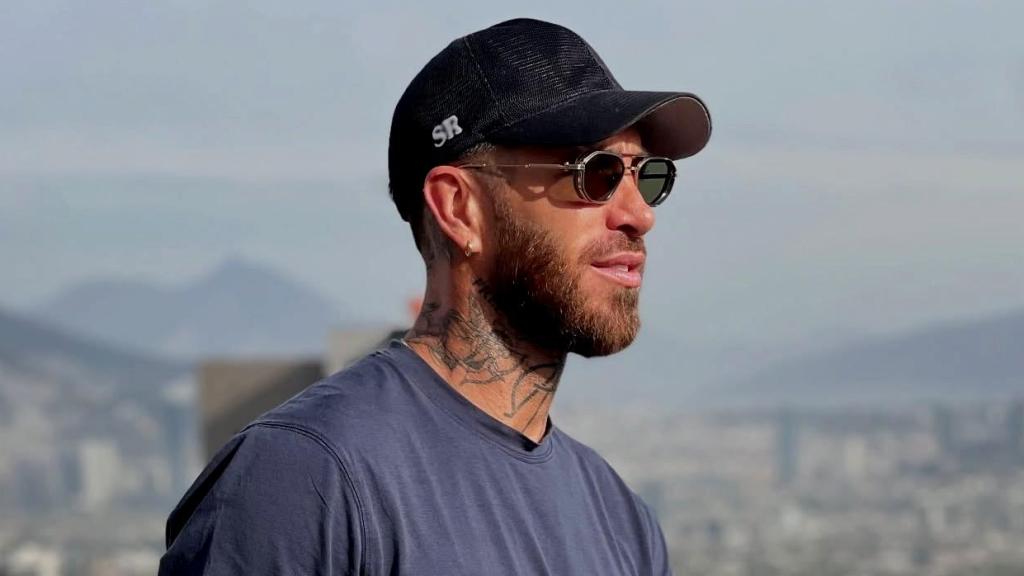 Sergio Ramos en una imagen de sus redes sociales.