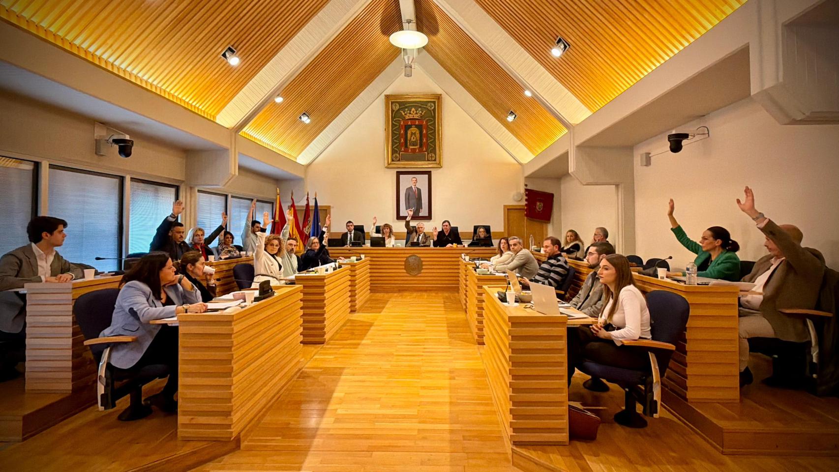Pleno del Ayuntamiento de Ciudad Real.