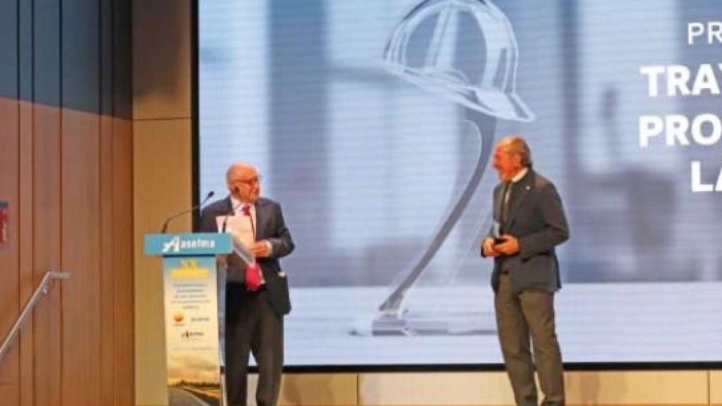 El empresario Carlos González García, en un acto público.