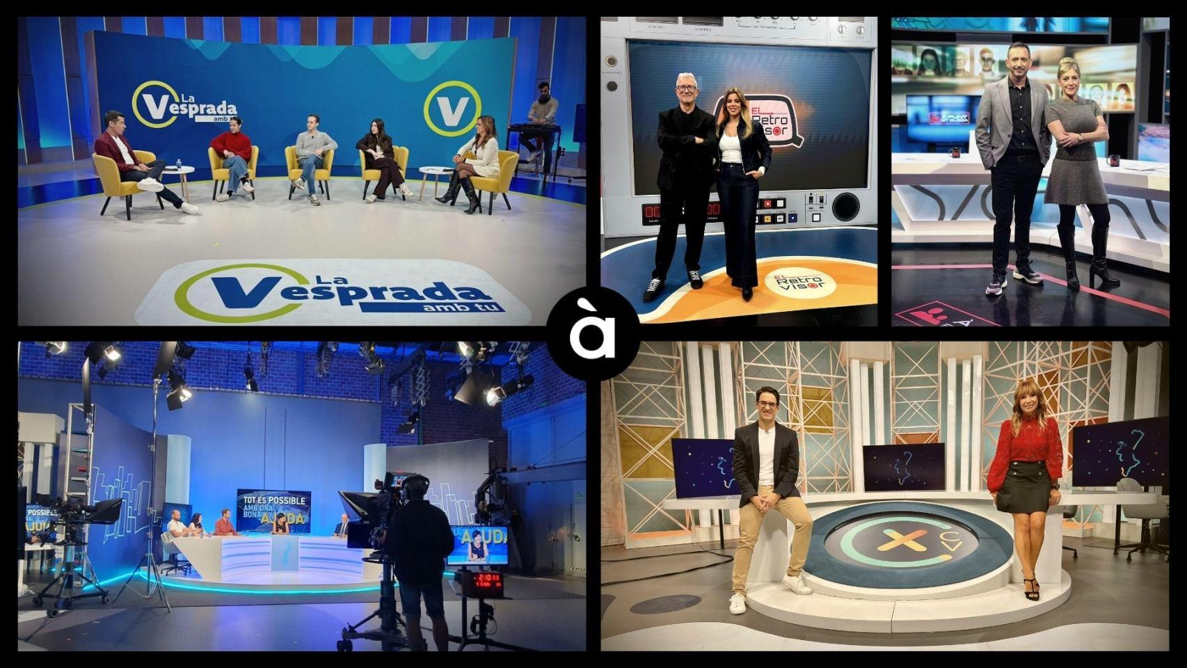 À Punt refuerza el sector audiovisual valenciano con la contratación del 100% de la producción a empresas de  la comunidad