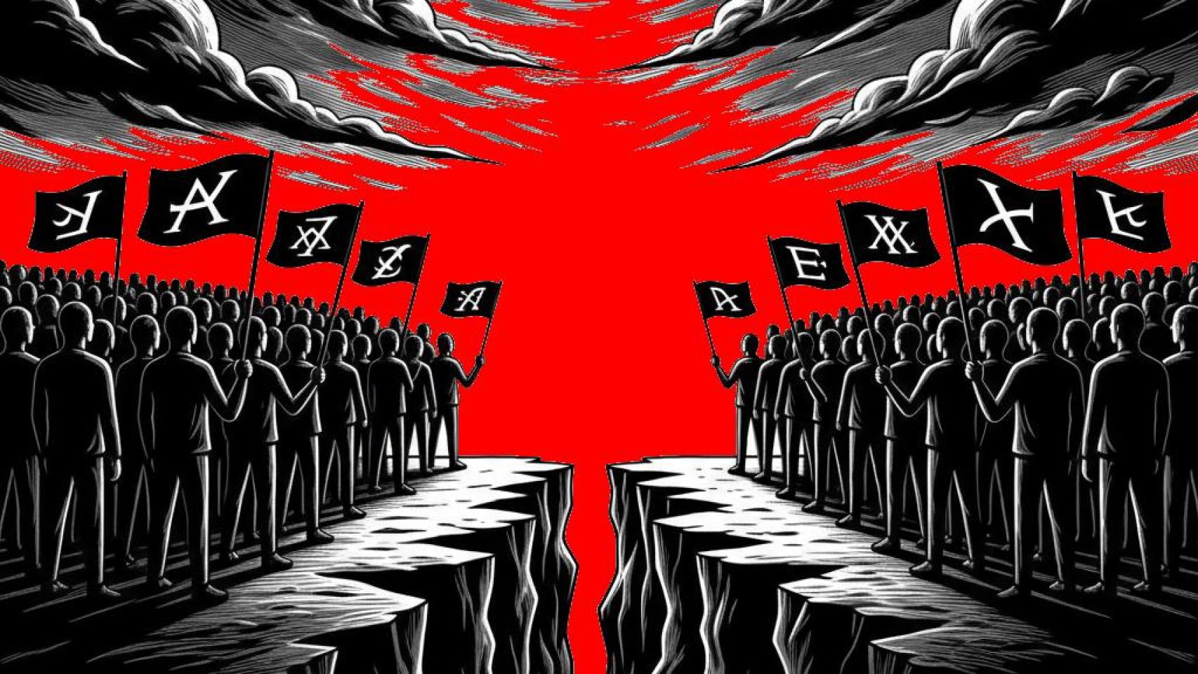 La polarización política fractura las sociedades.