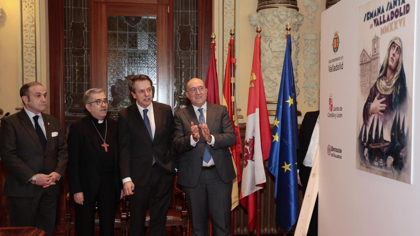 Imagen del cartel de la Semana Santa de Valladolid 2026.