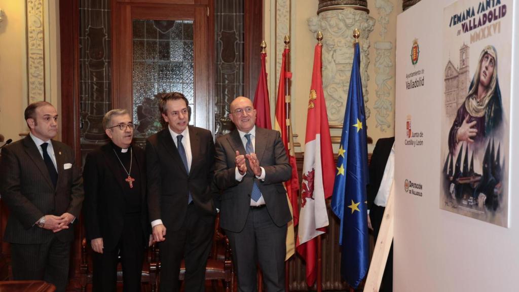 Imagen del cartel de la Semana Santa de Valladolid 2026.