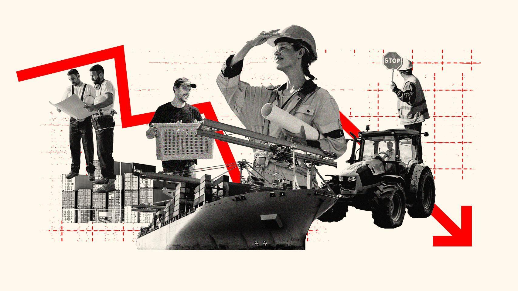 Ilustración sobre los lastres de la economía española.