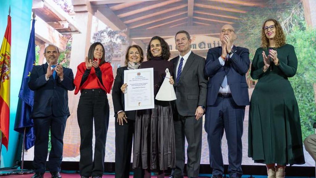Entrega de los V Broches Gastronómicos de Castilla-La Mancha.