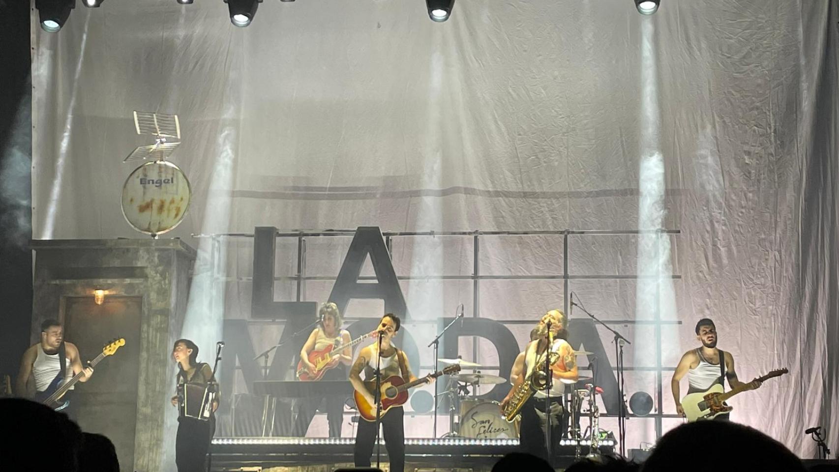 Concierto de La M.O.D.A. en A Coruña