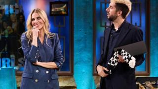 Vanesa Romero y David Broncano en 'La Revuelta'