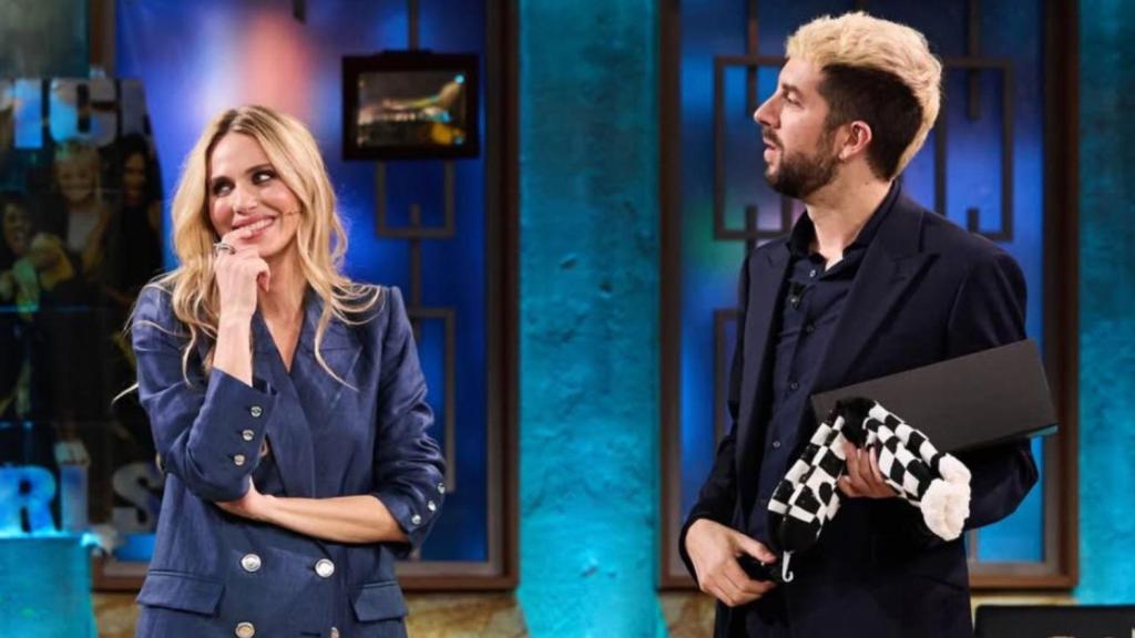 Vanesa Romero y David Broncano en 'La Revuelta'
