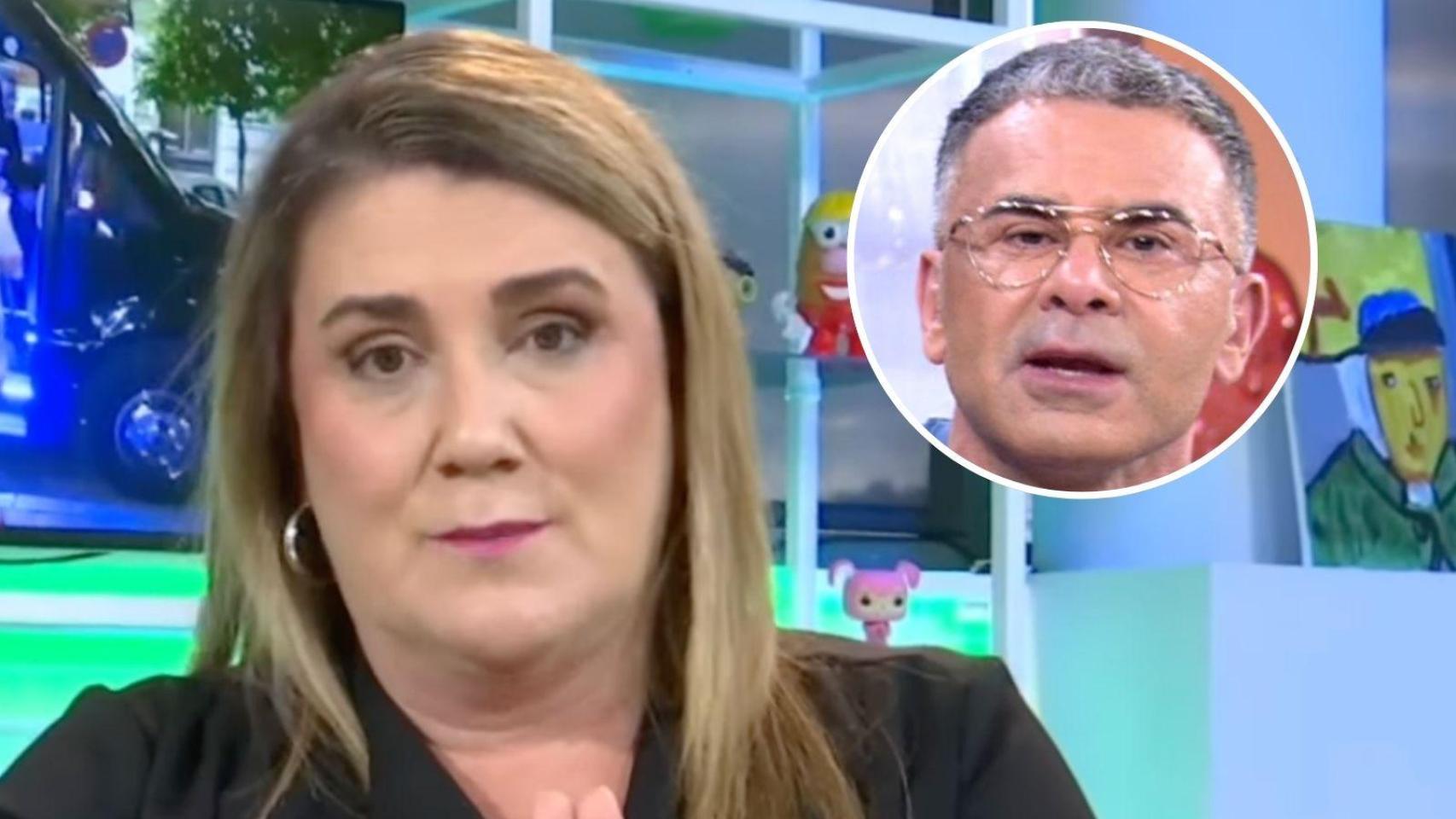 Carlota Corredera y Jorge Javier Vázquez en un montaje de BLUPER