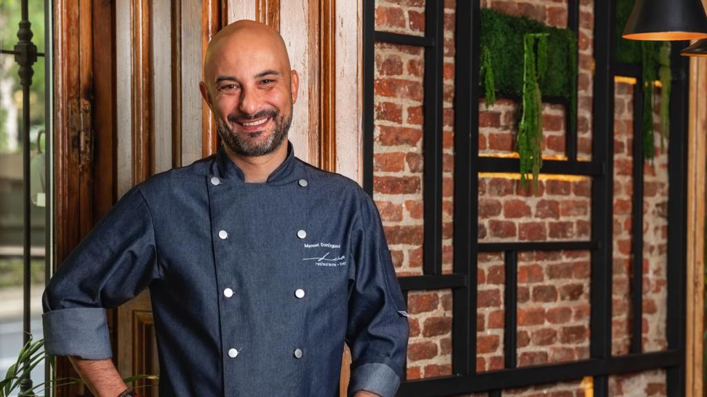 Manuel Dominguez, chef y propietario de Lúa.