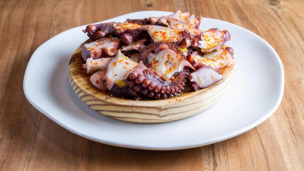 El pulpo de Lúa, de los mejores de la capital.
