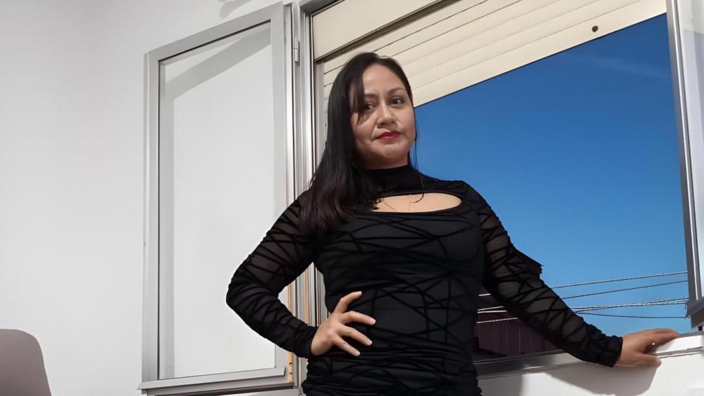 Giobvana Toscano, peruana en Madrid.