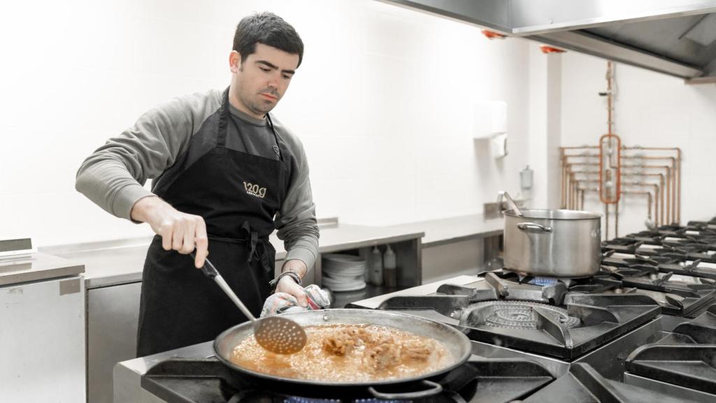 Las cocinas de 120 gramos.