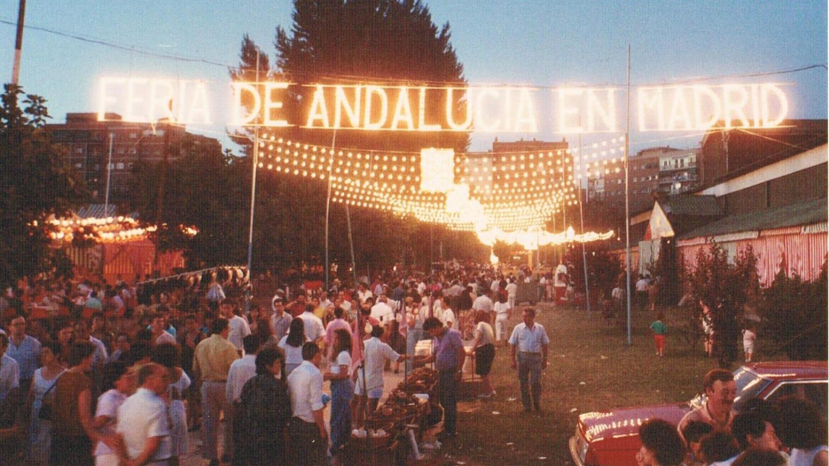 Madrilucía en una de sus primeras ediciones de los años 90.