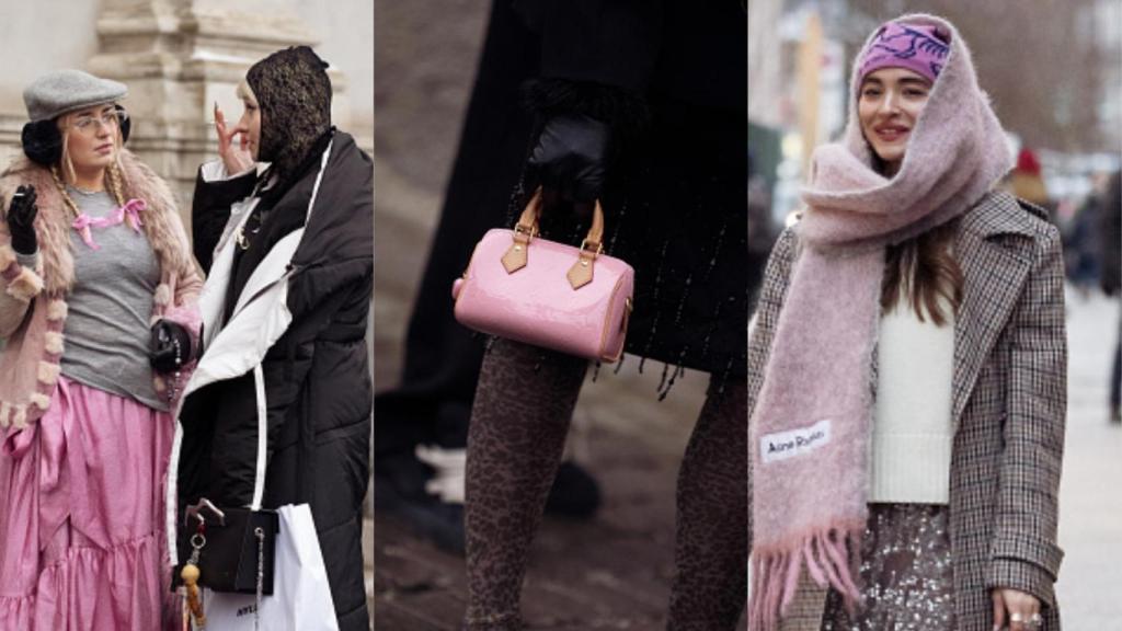 Ejemplos de 'street style' con un toque 'candy'.