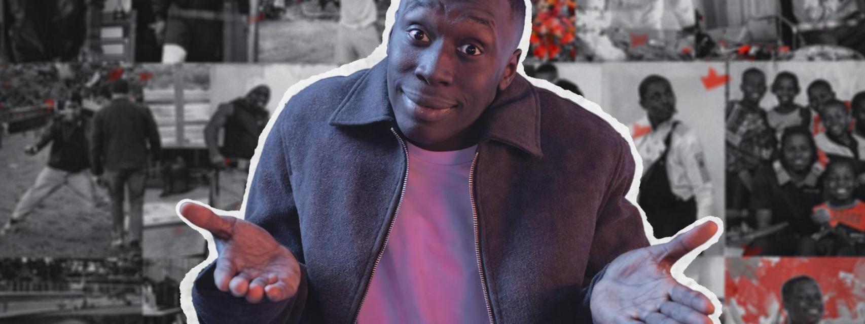 El influencer Khaby Lame en un montaje.