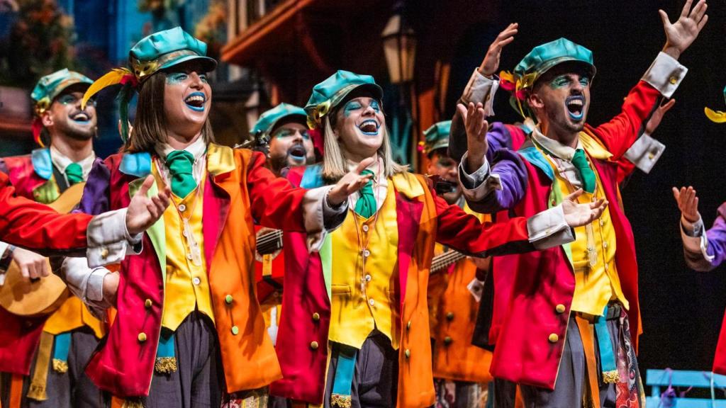 Con esta comparsa me conformo.