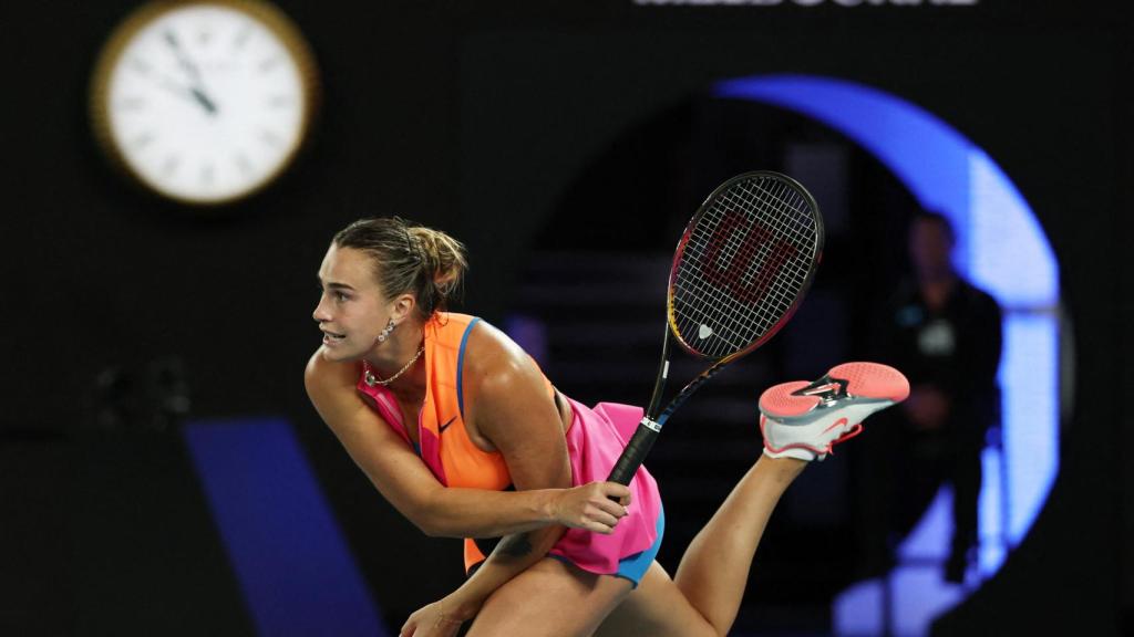 Sabalenka, durante el Open de Australia 2026