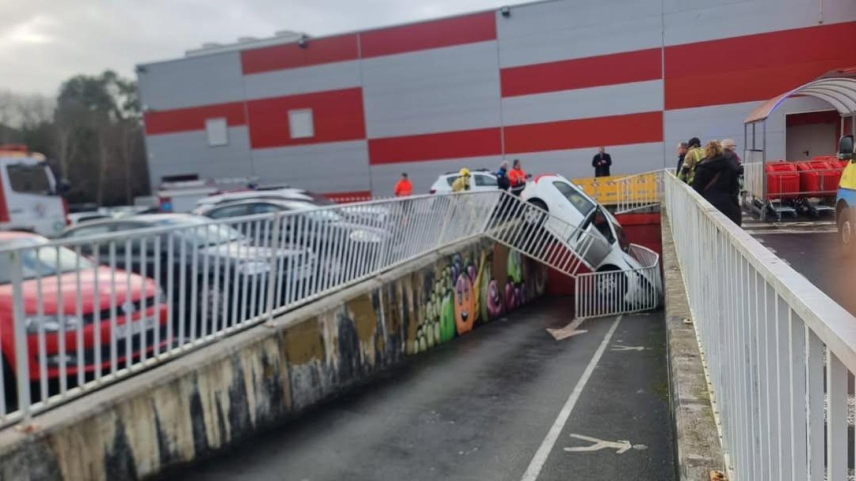 Accidente en Betanzos