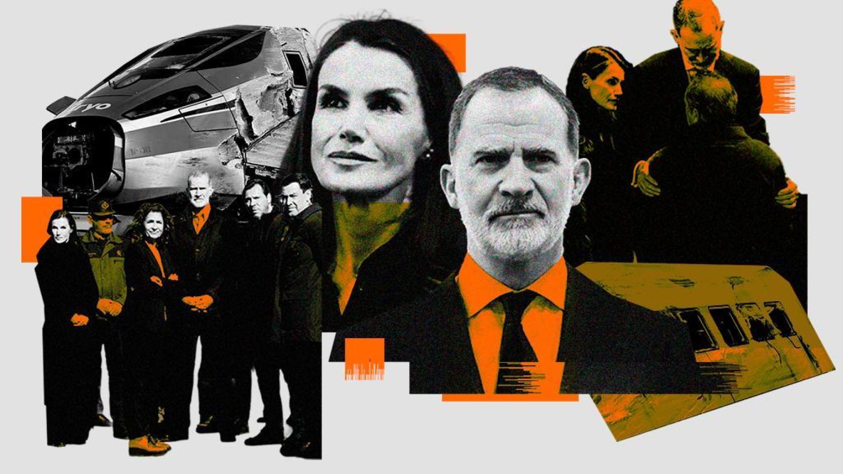 La lección que Felipe VI dio a Sánchez y a Abascal en el funeral: para el presidente Huelva estaba en Marte