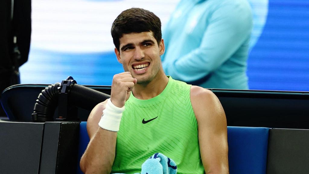 Carlos Alcaraz, tras su victoria en semifinales del Open de Australia 2026