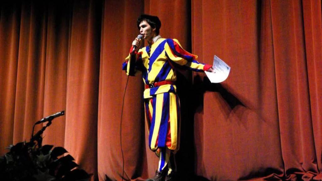 Toni Vertedor, de presentador.