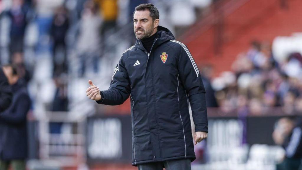 Rubén Sellés, entrenador del Real Zaragoza