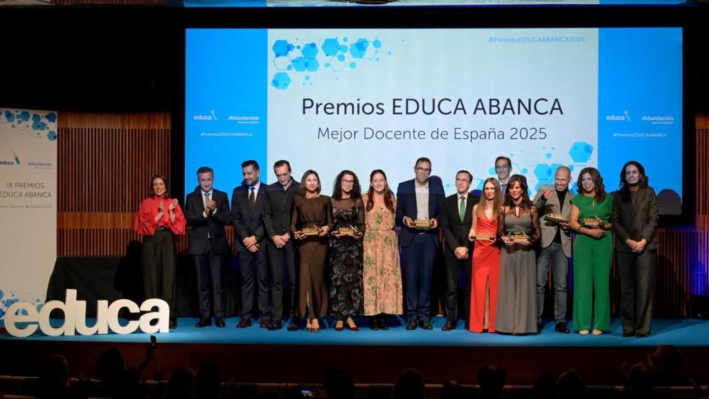 Educa y ABANCA entregan los IX Premios EDUCA ABANCA a los mejores docentes de 2025