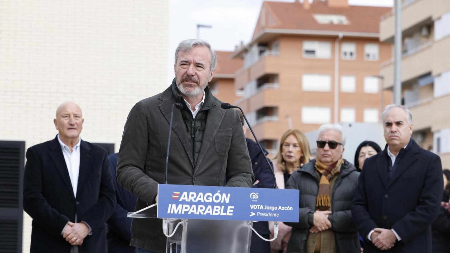 El presidente de Aragón, Jorge Azcón.