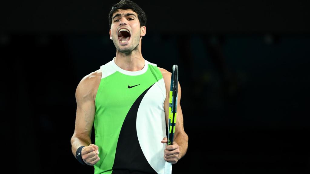 Alcaraz vence a Djokovic en el Open de Australia.