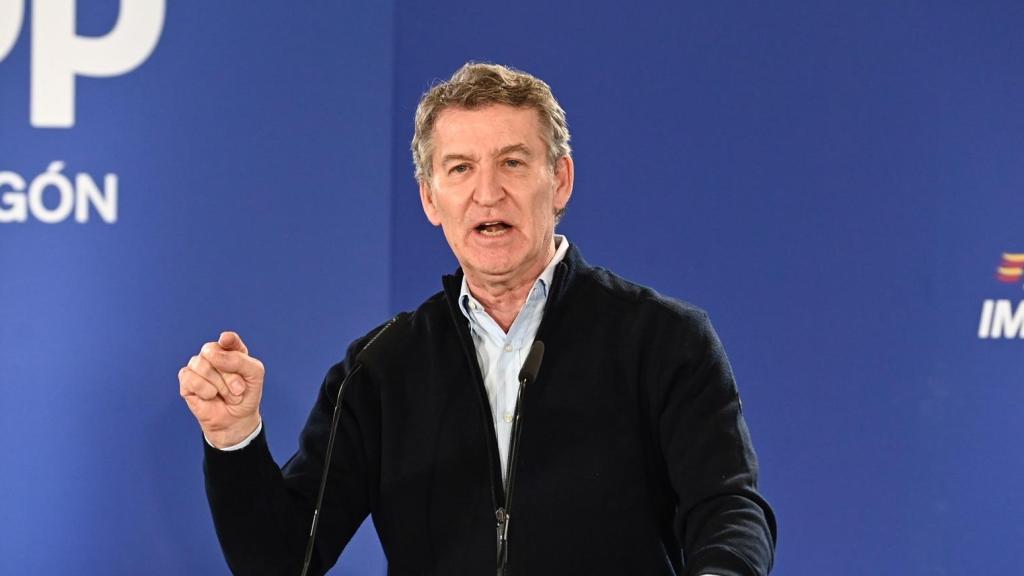 Feijóo, este domingo.