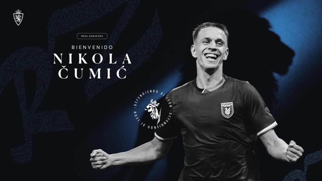 Nikola Cumic, tercer fichaje del Real Zaragoza