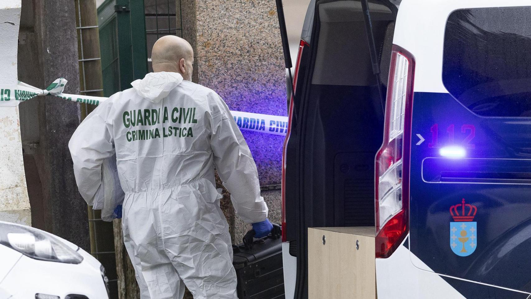 La Guardia Civil investiga el asesinato de una mujer de 52 años en Pontevedra.