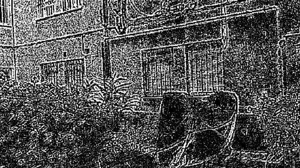 Fachada exterior del domicilio en Madrid de Juan José V. G.