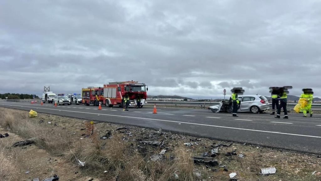 Foto del accidente.