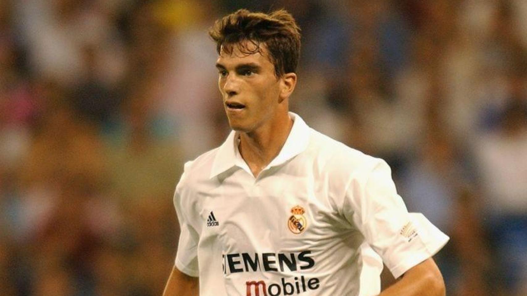Paco Pavón, durante su etapa en el Real Madrid.