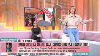 Emma García, muy cabreada en 'Fiesta' por la actitud de Gloria Camila.