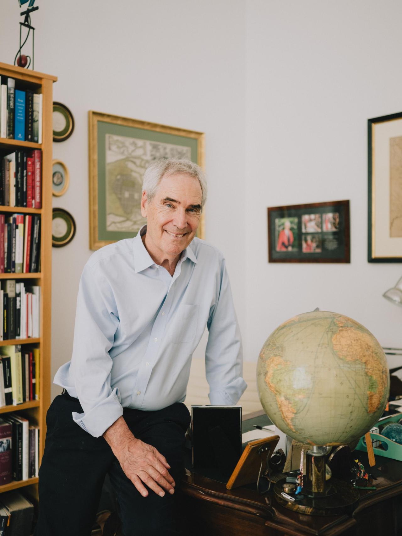 Ignatieff en su estudio de Viena.