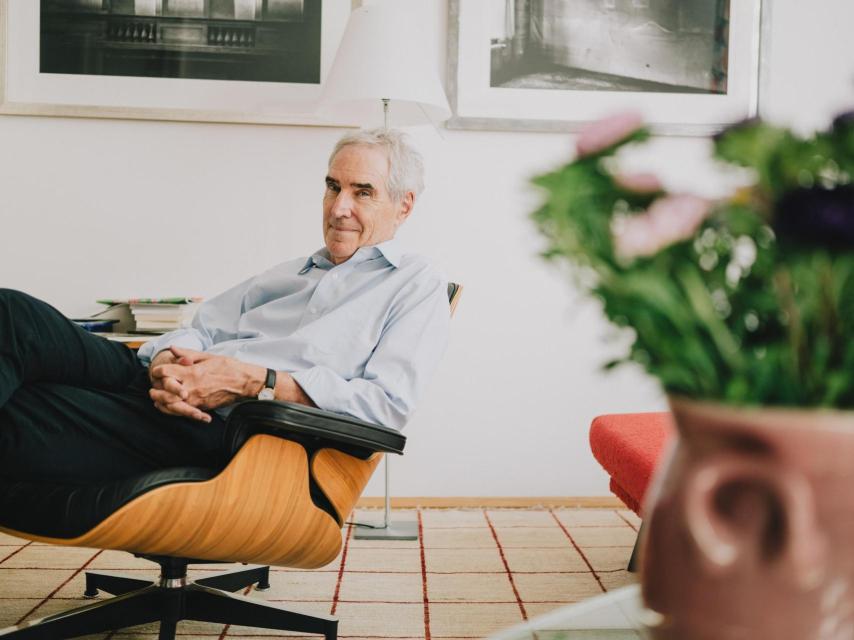 Ignatieff es retratado en su estudio de Viena.