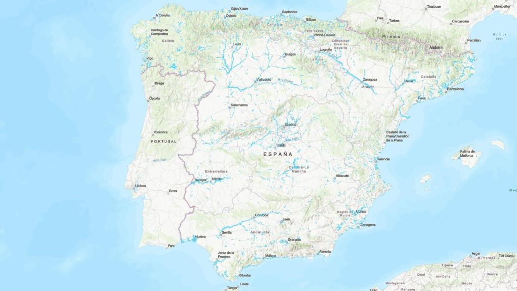 Captura de zona inundable.