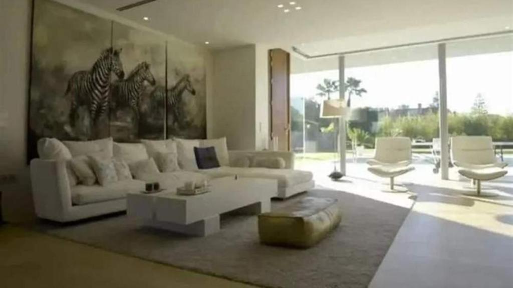 El salón de la casa de Joaquín Sánchez