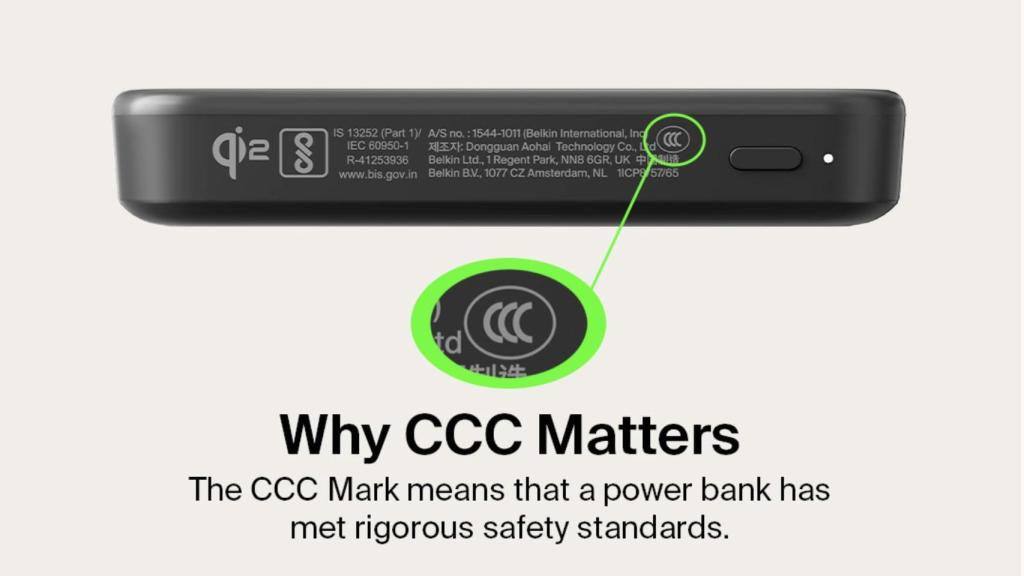 Batería con logo CCC