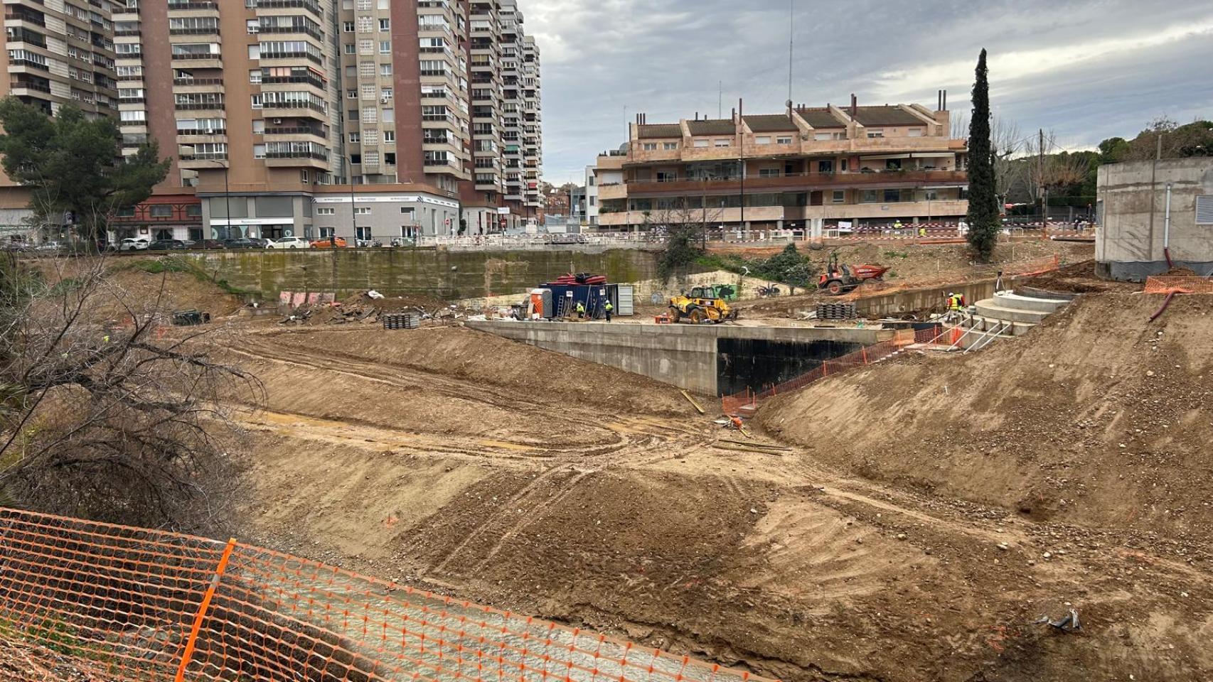 Obras del Río Huerva.