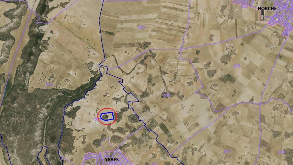 Parcela en subasta en Yebes (Guadalajara).