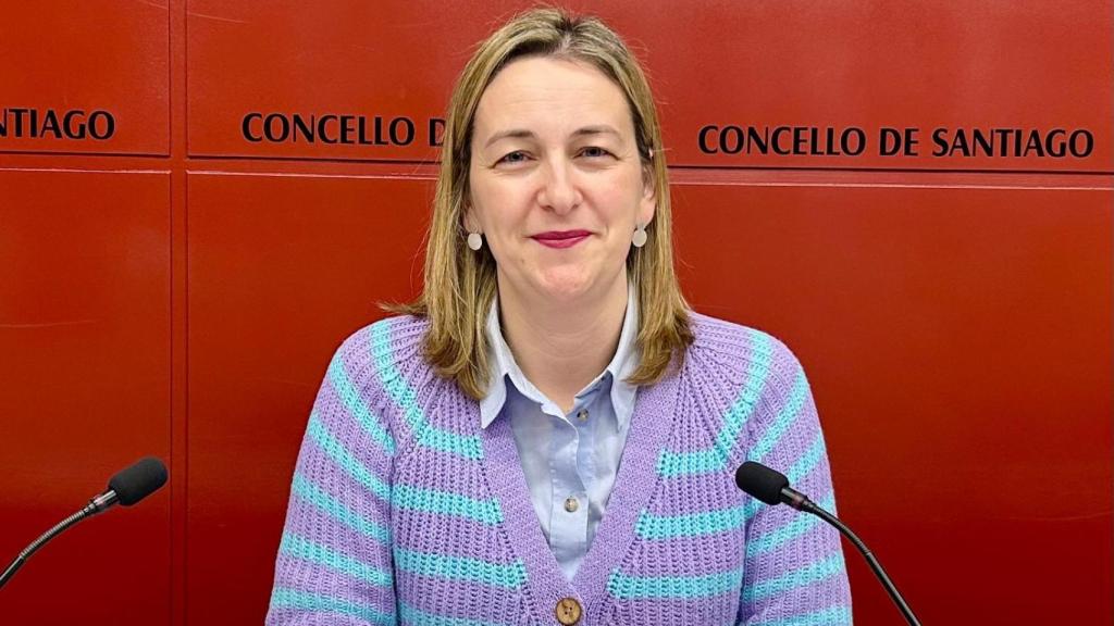 La portavoz del gobierno municipal, Míriam Louzao