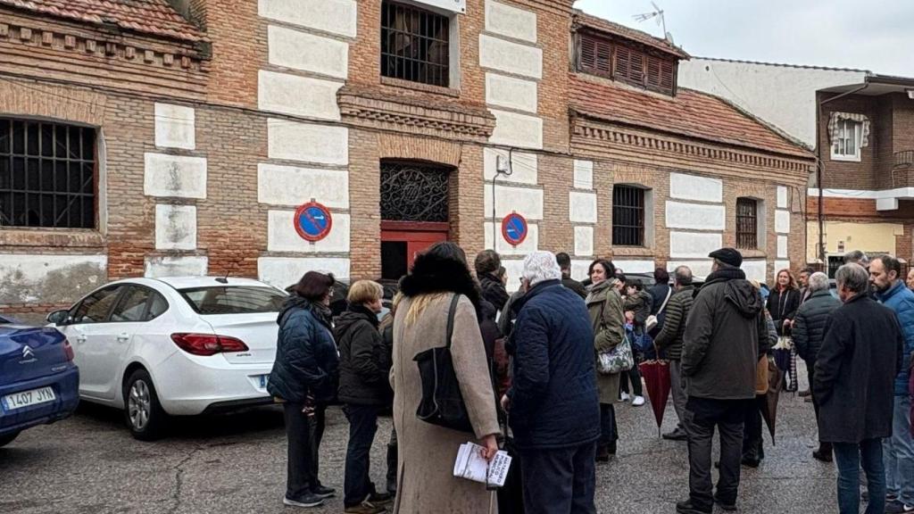 Vecinos de Ciempozuelos reunidos.