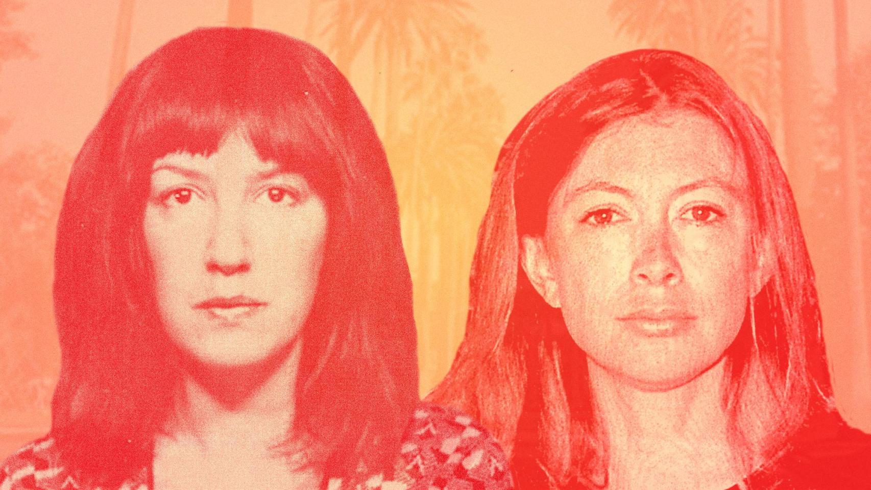 Eve Babitz y Joan Didion. Diseño: Rubén Vique