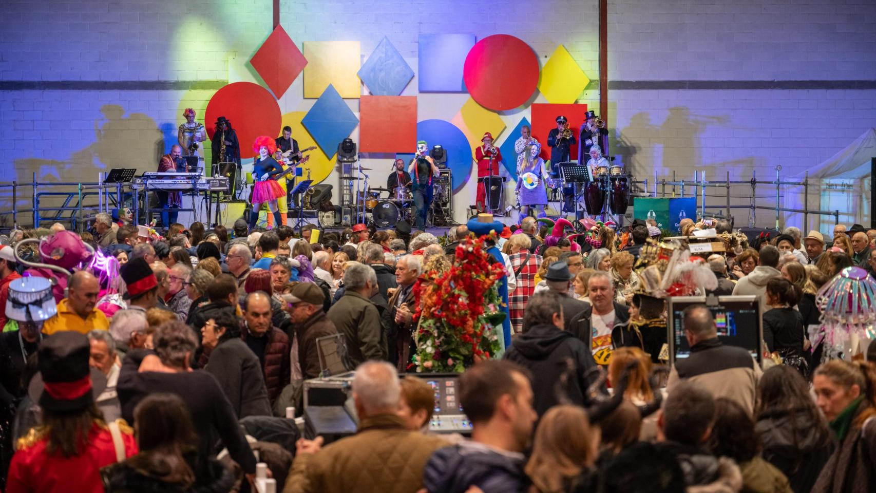 Edición de la fiesta de disfraces del Carnaval 2025 en Oleiros (A Coruña)